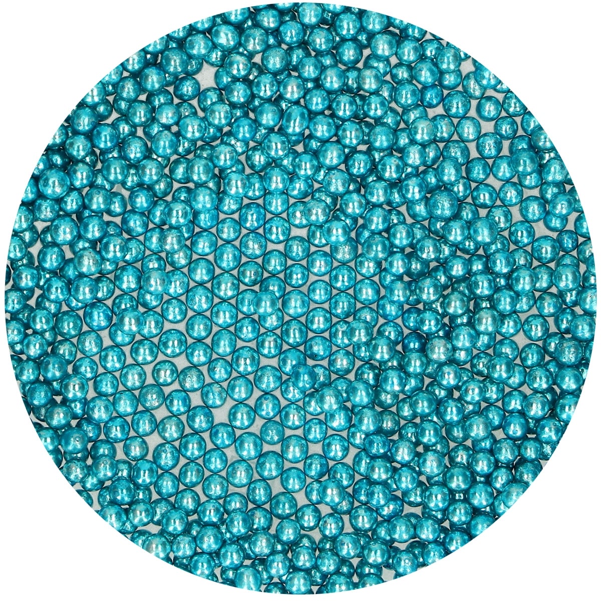 FunCakes Suikerparels Medium Metallic Blauw 80 g