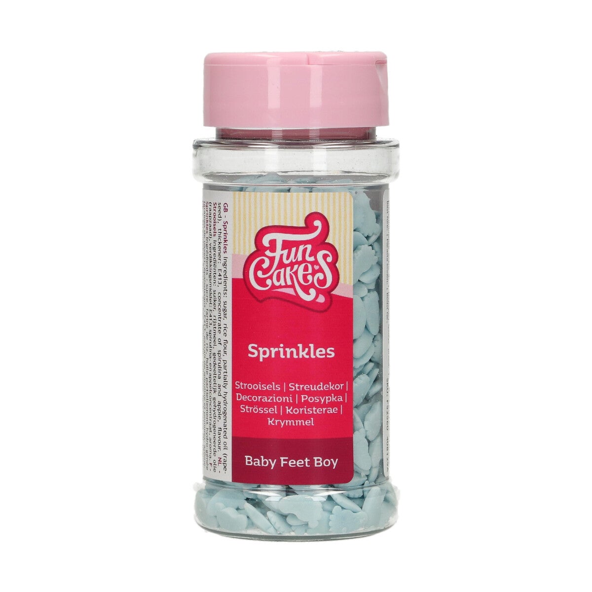 FunCakes Babyvoetjes Blauw 55 g