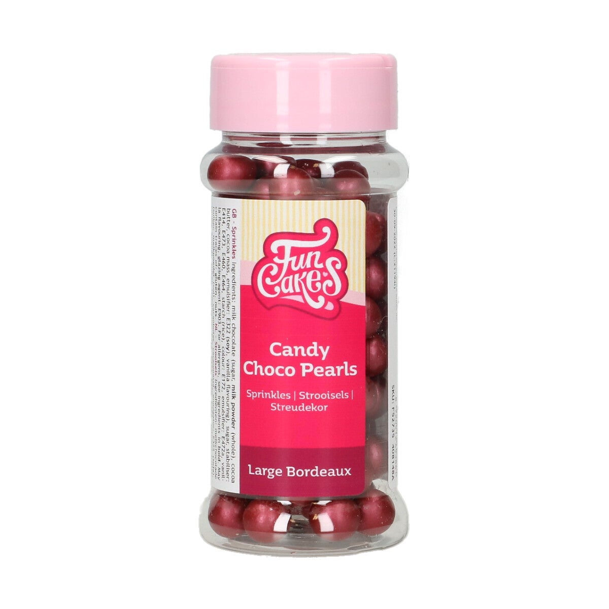 FunCakes Candy Choco Parels Large Bordeaux 70g