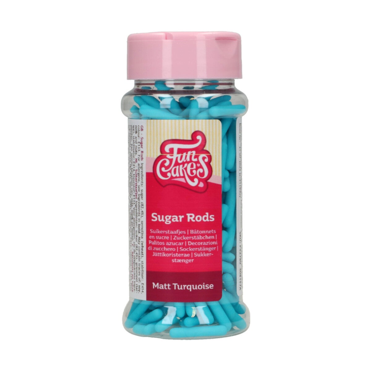 FunCakes Sugar Rods XL Mat Turquoise 70g