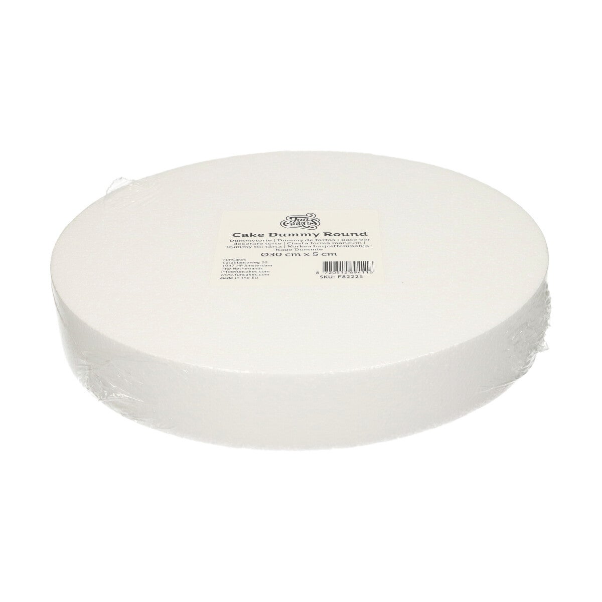 FunCakes Taart Dummy Rond Ø30 cm x 5 cm
