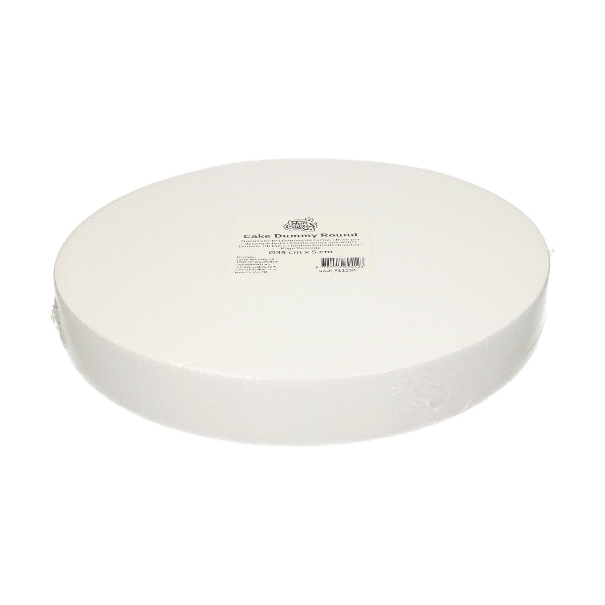 FunCakes Taart Dummy Rond Ø35 cm x 5 cm