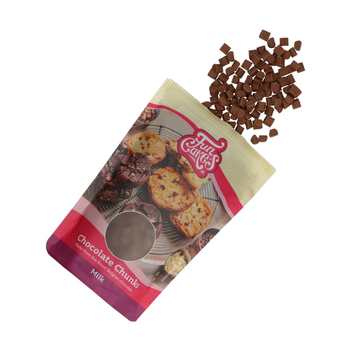 FunCakes Chocolade Chunks Melk 350 g