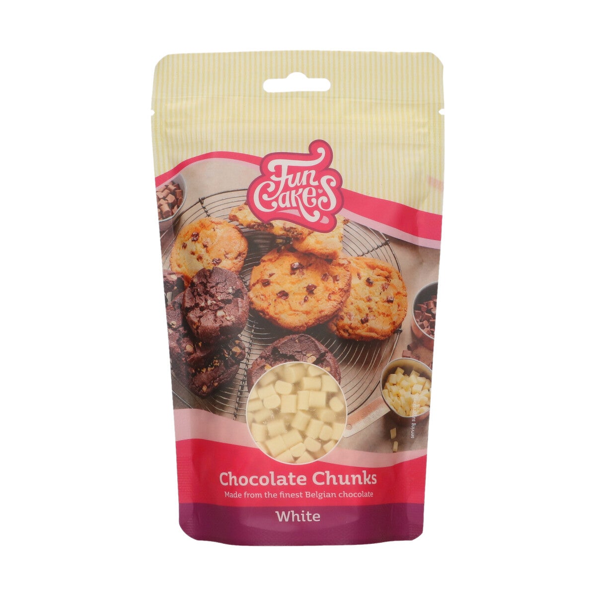 FunCakes Chocolade Chunks Wit 350 g