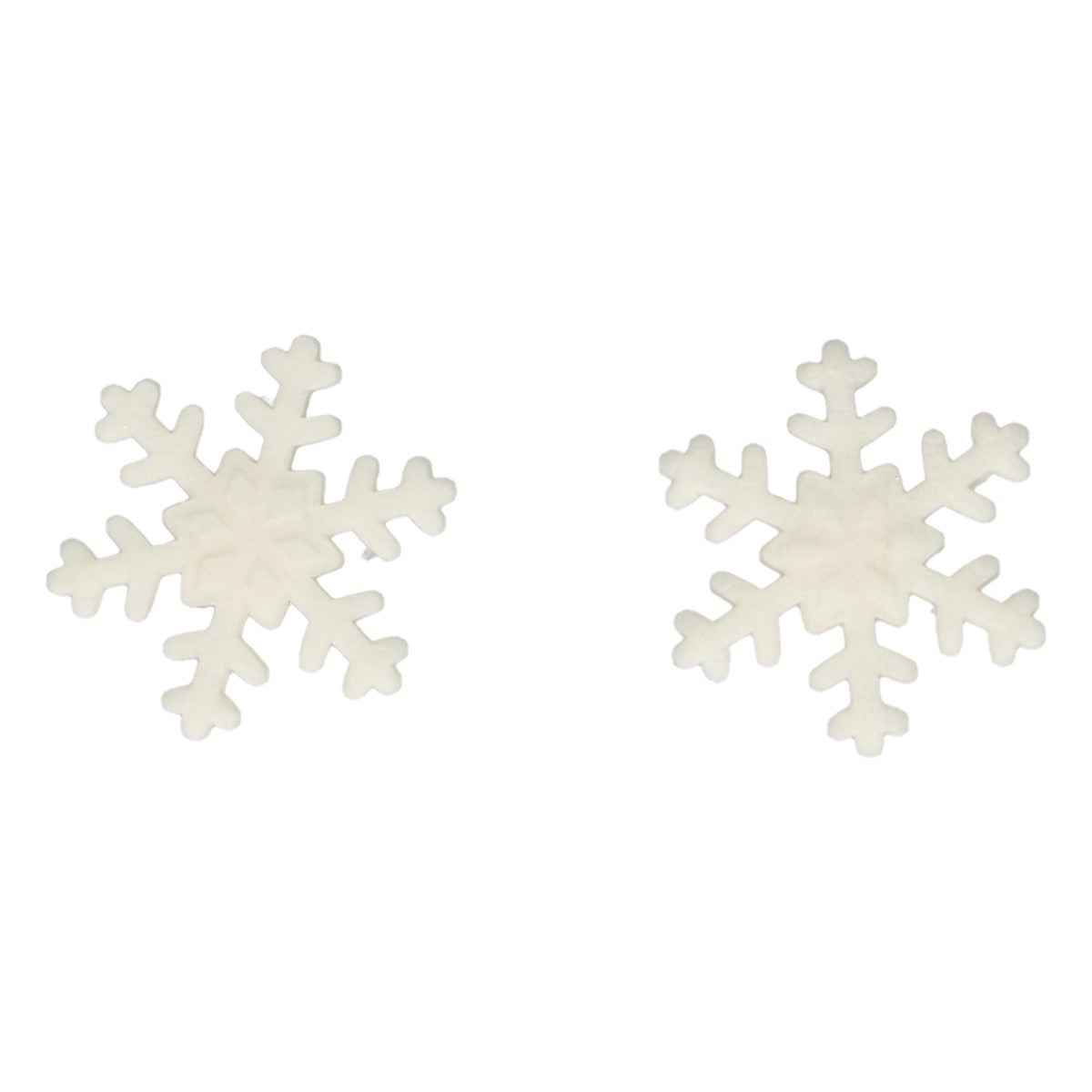 FunCakes Fondant Decoratie Sneeuwvlokken Wit Set/12