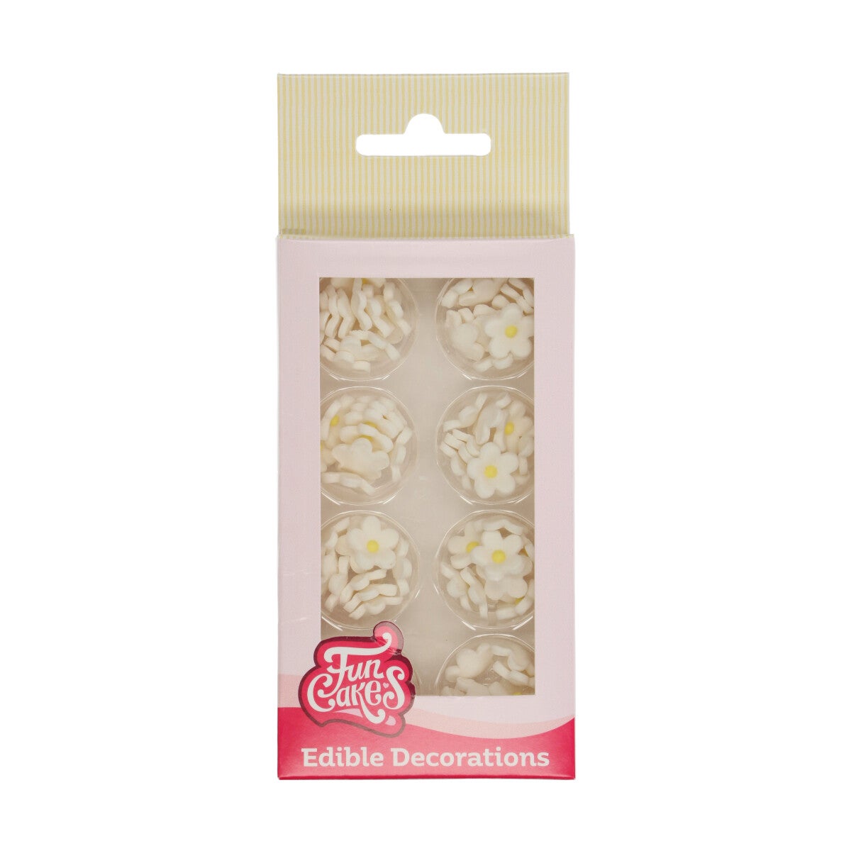 FunCakes Suikerdecoratie Witte Bloesem pk/64