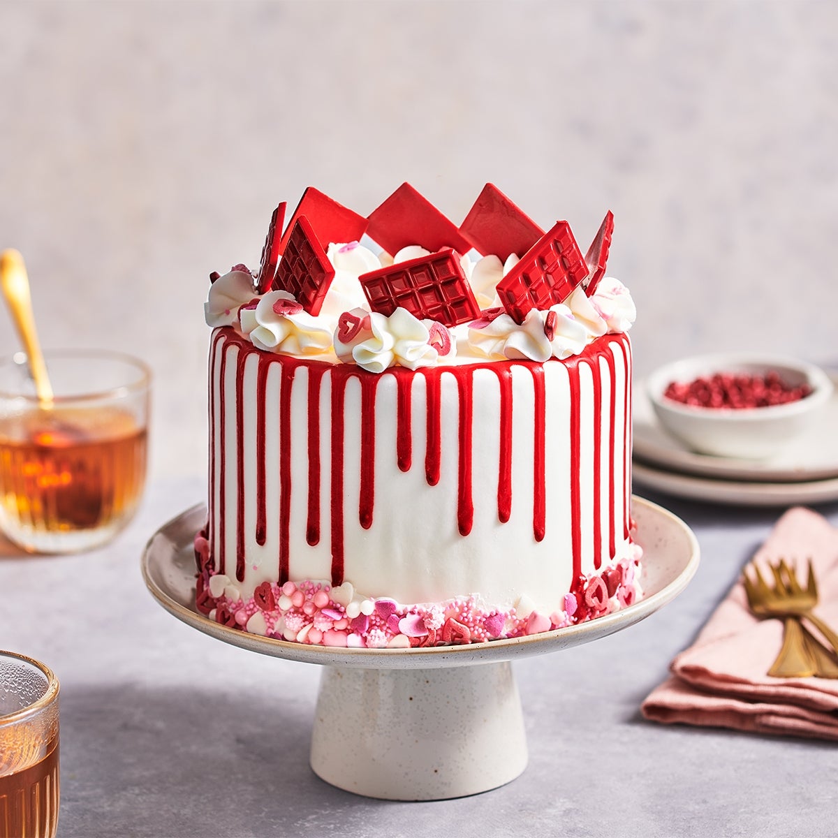 FunCakes Choco Drip Rood 180 g