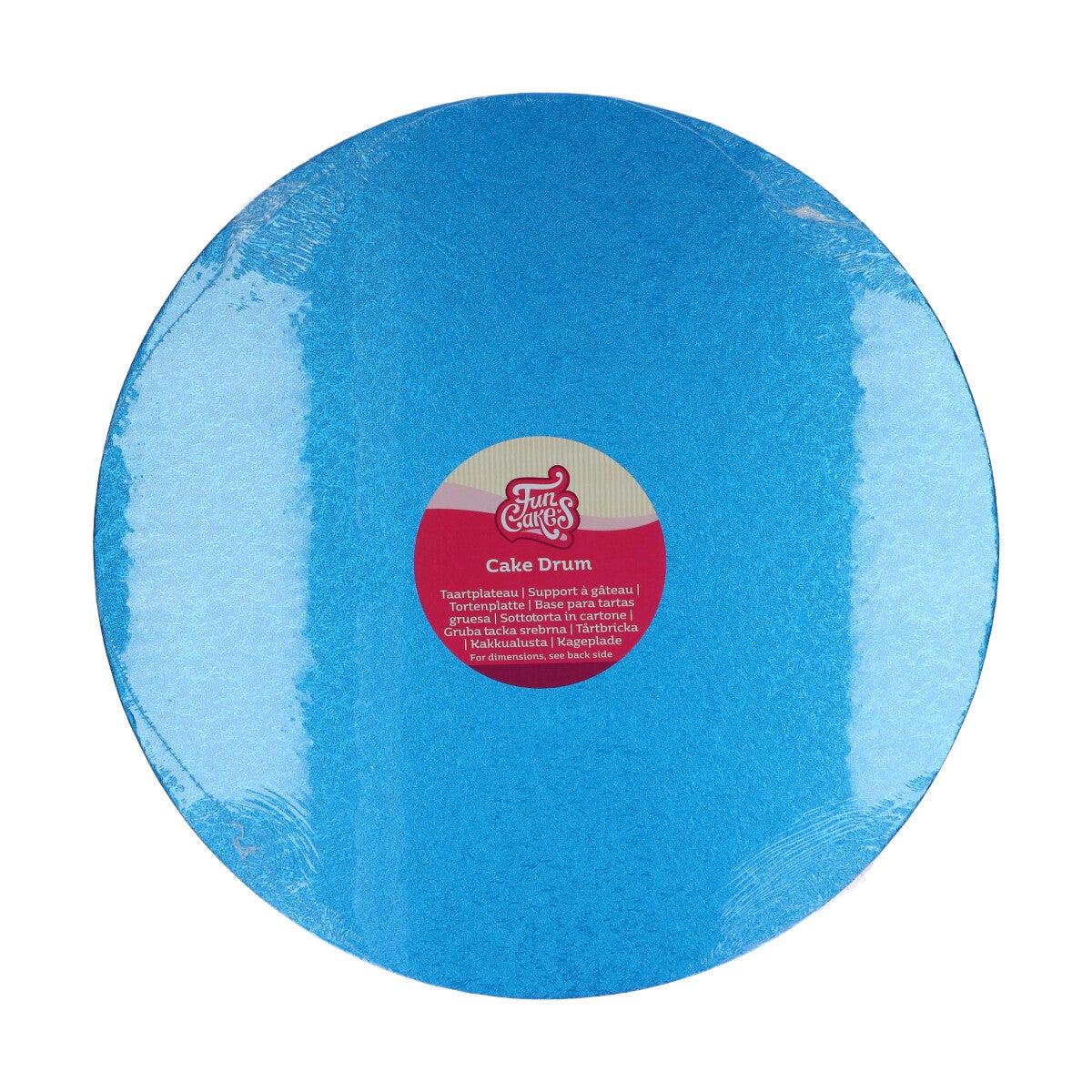 FunCakes Cake Drum Rond Ø35,5 cm - Blauw