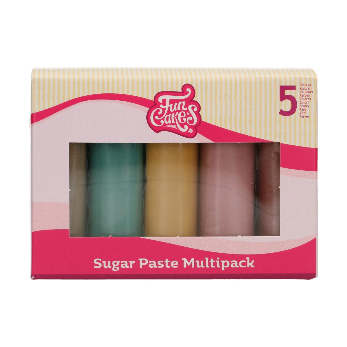 FunCakes Rolfondant Multipack Earth Colours 5x100 g