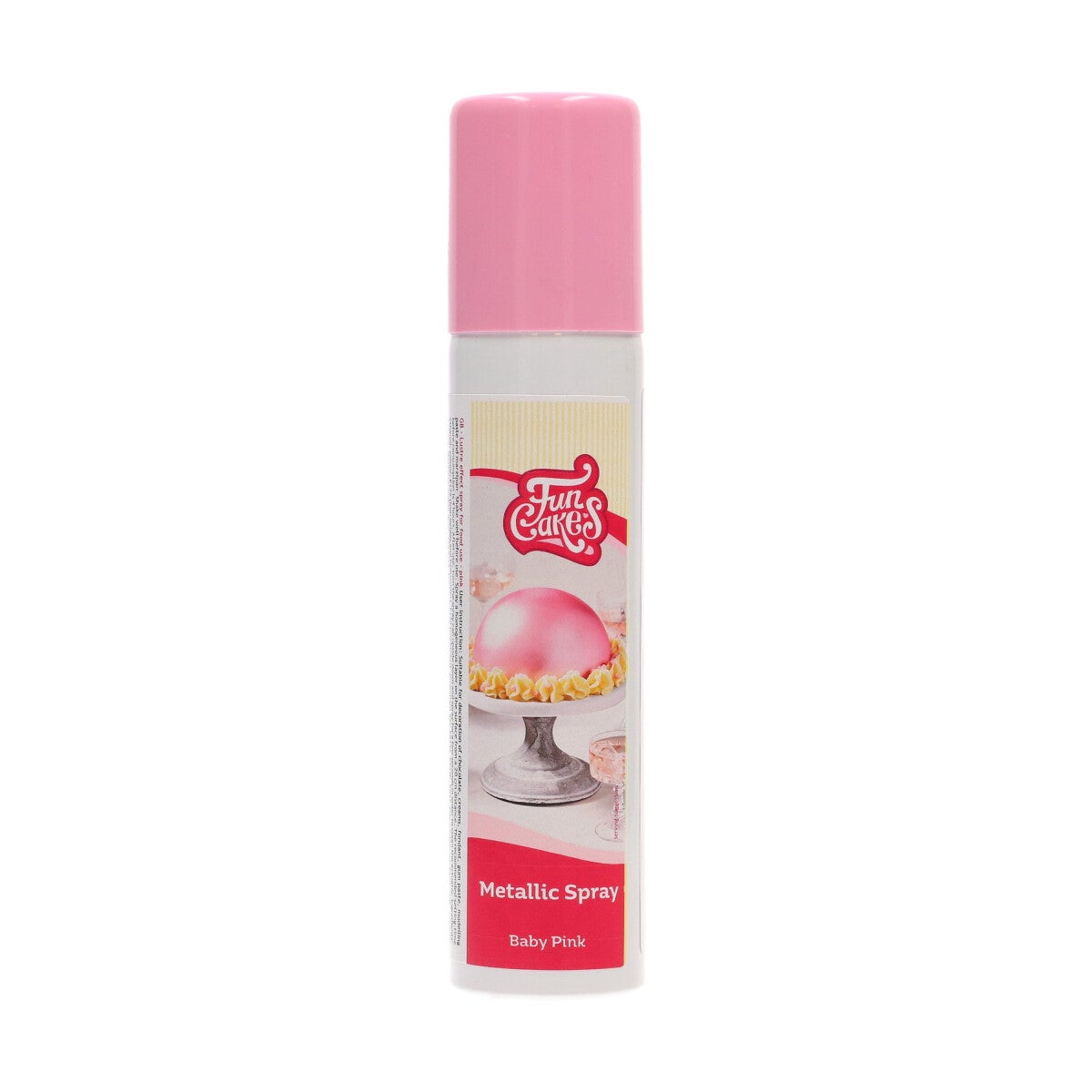 FunCakes Metallic Spuitbus Baby Roze