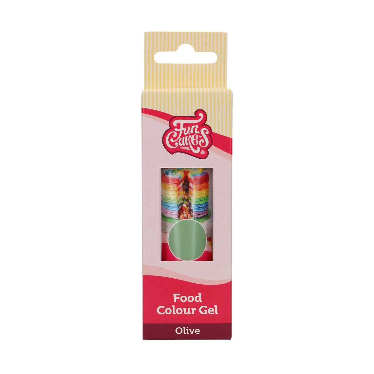 FunCakes Kleurgel - Olijf 30g