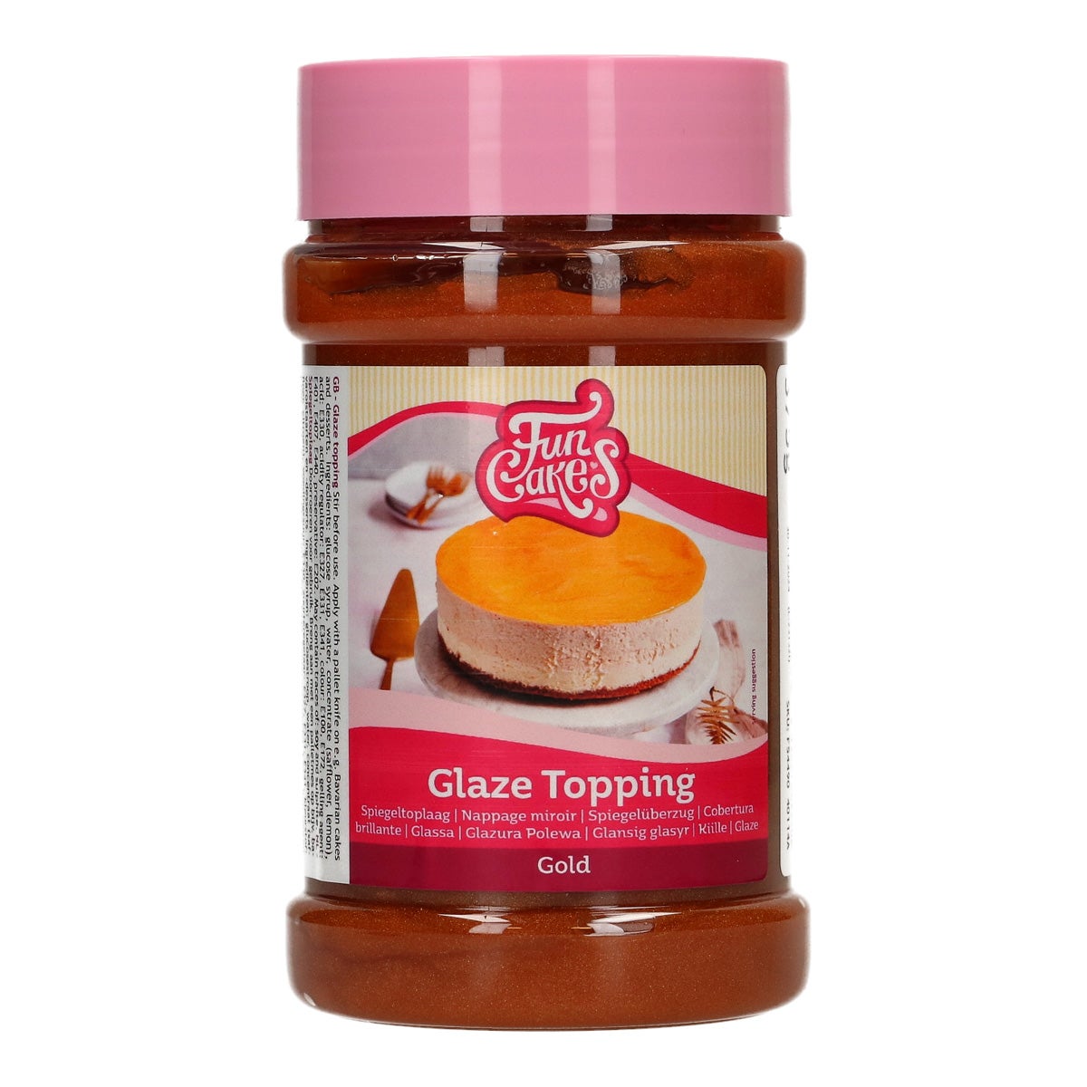 FunCakes Glaze Topping Goud 375 g