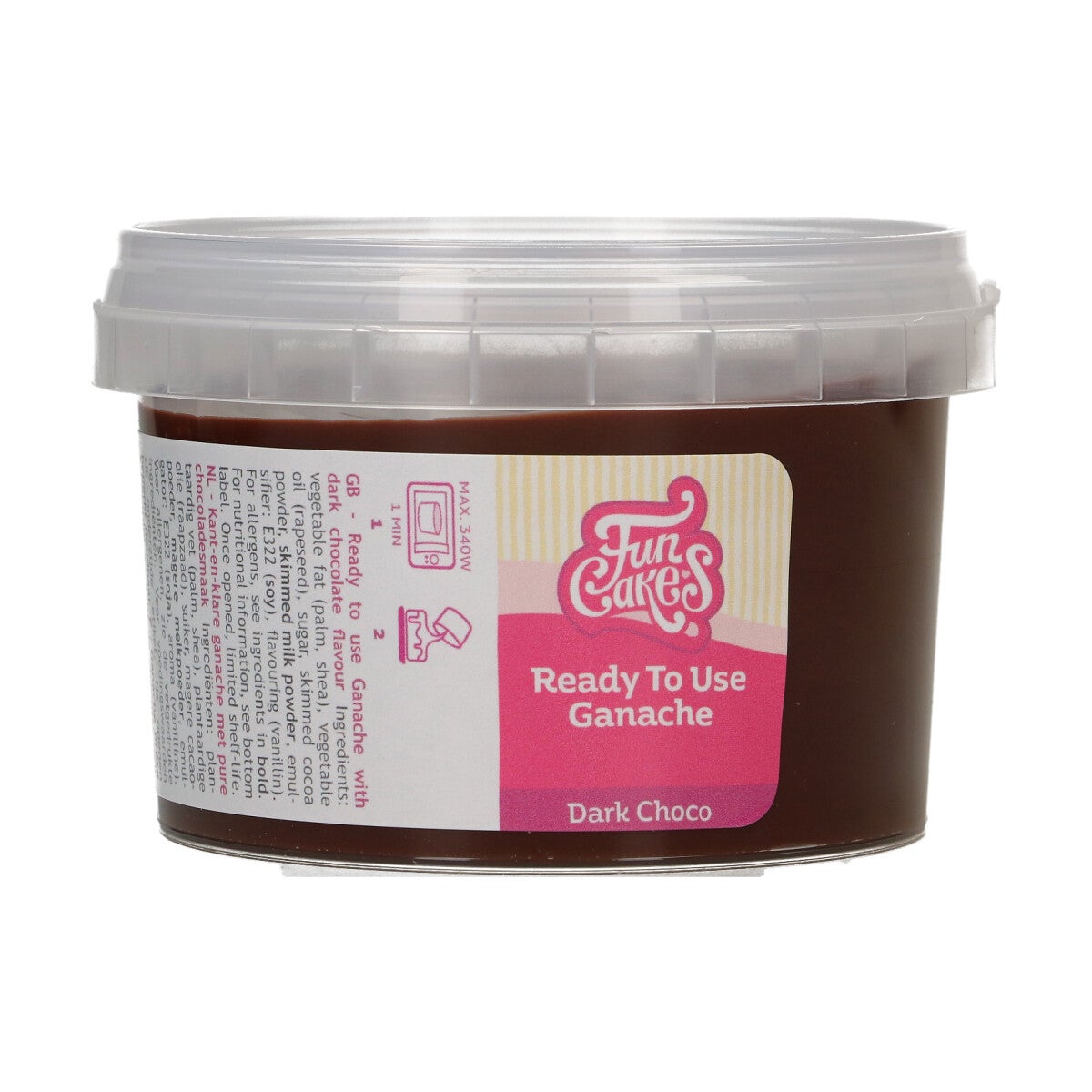 FunCakes Ready To Use Ganache Dark Choco 260 g