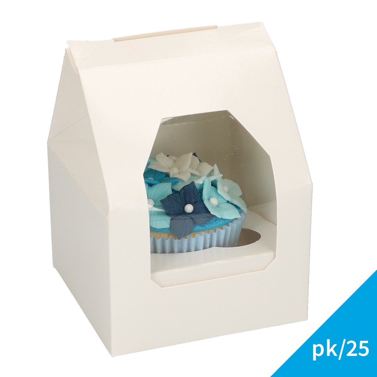 FunCakes Cupcake Doos 1 - Wit pk/25