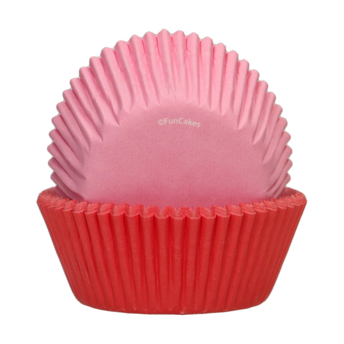 FunCakes Baking Cups Roze / Rood pk/48
