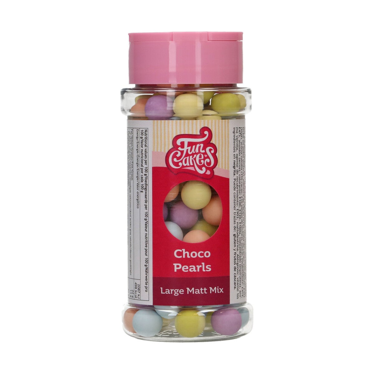 FunCakes Candy Choco Parels Large Matt Mix 70 g