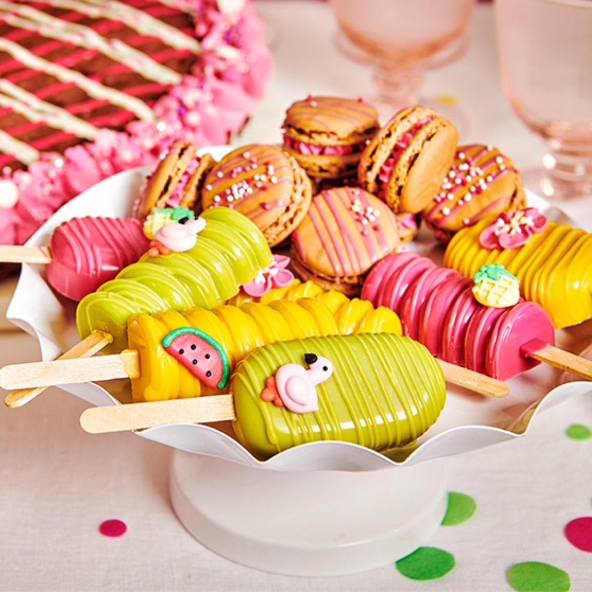 FunCakes Suikerdecoratie Tropical Set/8