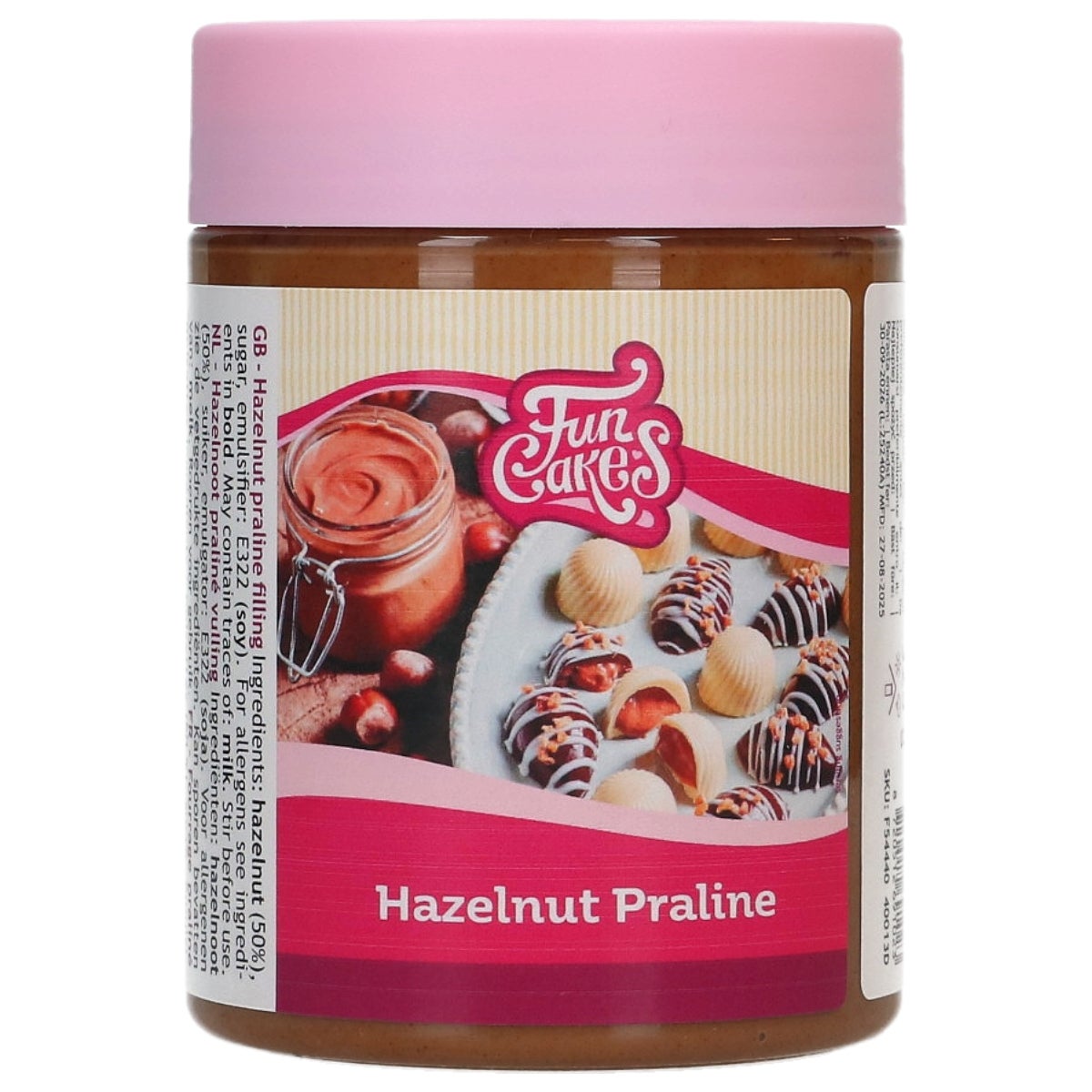 FunCakes Praliné Hazelnoot Vulling 325g