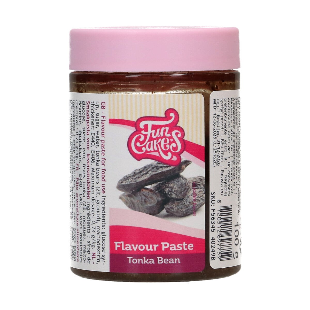 FunCakes Smaakpasta Tonkaboon 100g