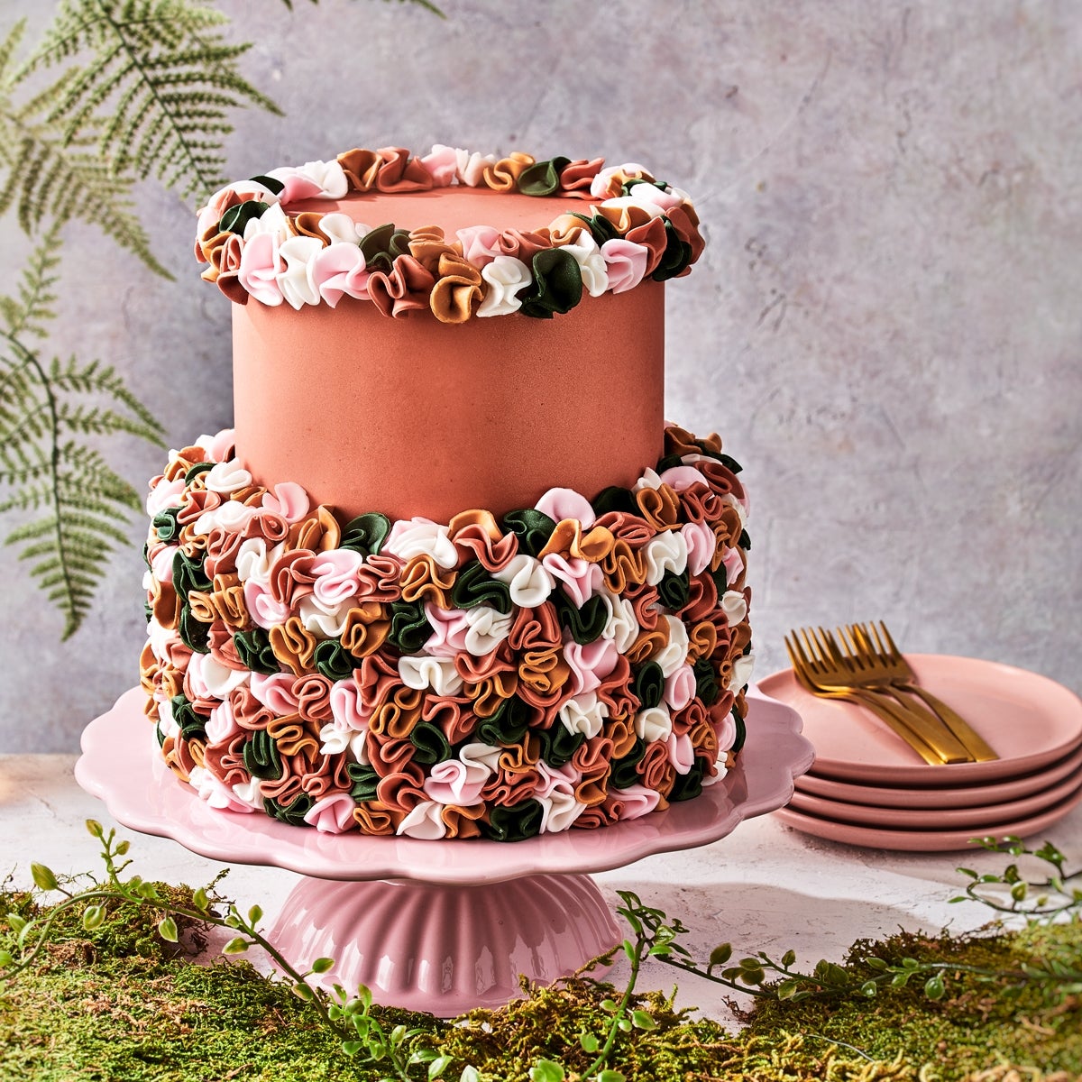 FunCakes Rolfondant Multipack Shimmering Garden 5x100g