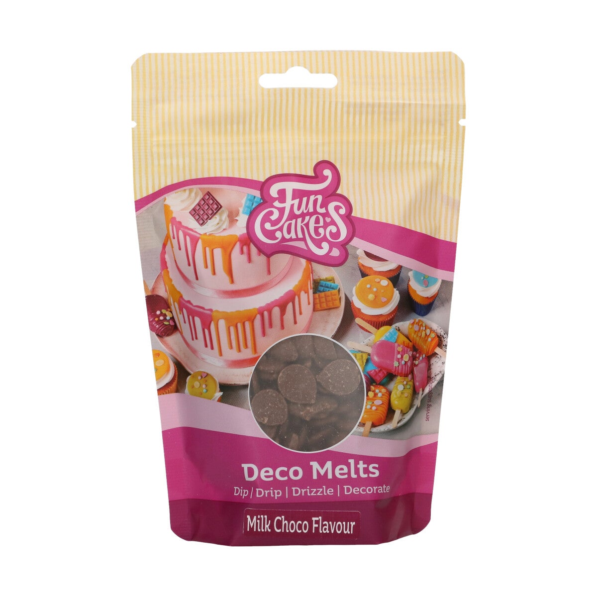 FunCakes Deco Melts - Melk Chocosmaak - 250g