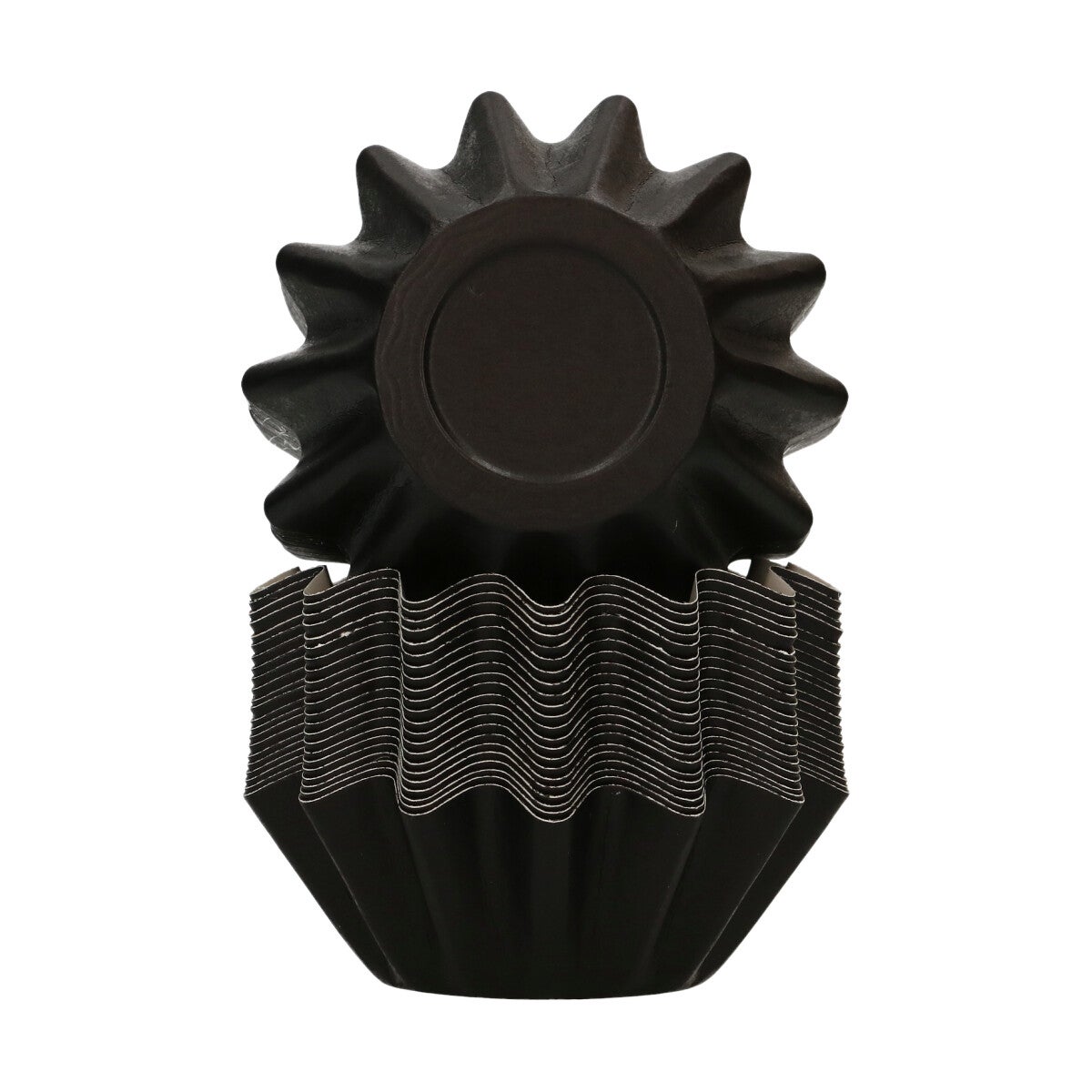 FunCakes Bloom Baking Cups - Zwart pk/48