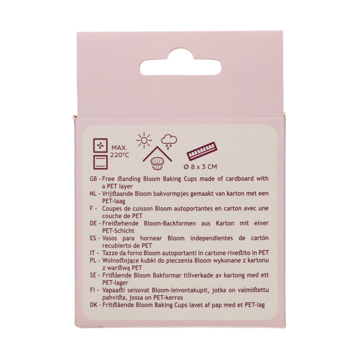 FunCakes Bloom Baking Cups - Pastel Geel pk/48