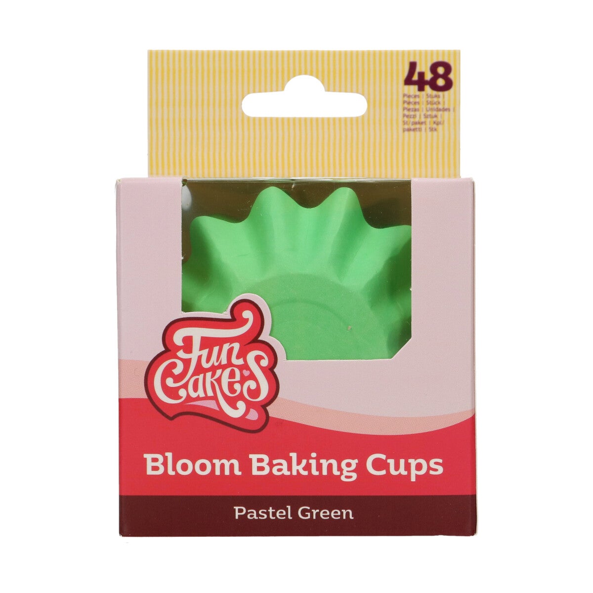 FunCakes Bloom Baking Cups - Pastel Groen pk/48