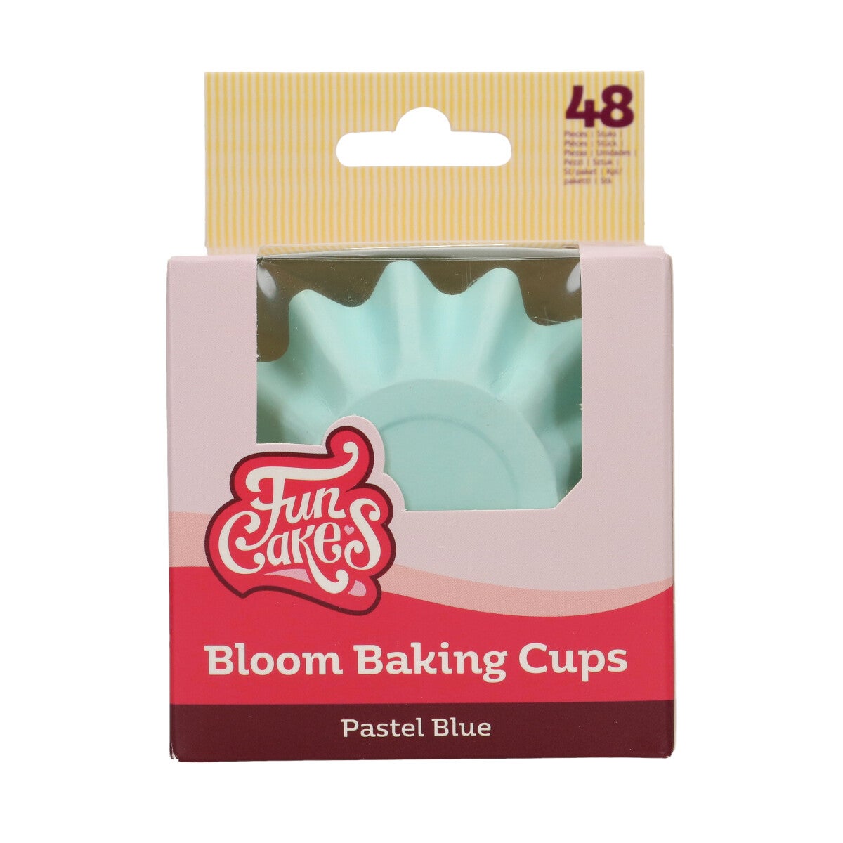 FunCakes Bloom Baking Cups - Pastel Blauw pk/48