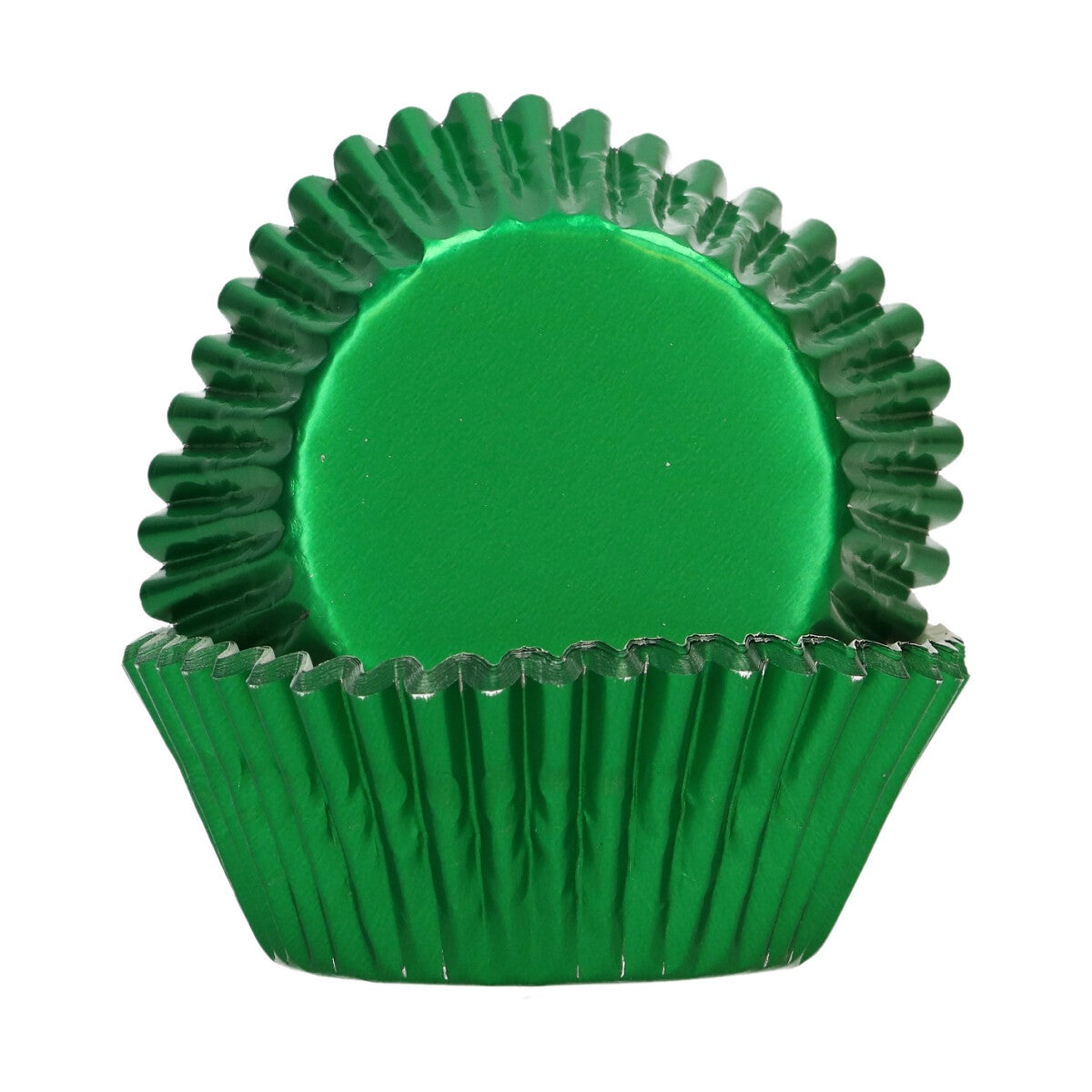 FunCakes Folie Baking Cups - Metallic Groen pk/48