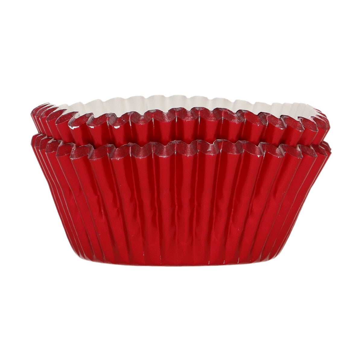 FunCakes Folie Baking Cups - Metallic Rood pk/48
