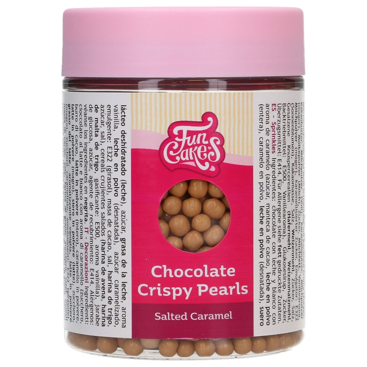 FunCakes Chocolade Crispy Pearls Salted Caramel 155 g
