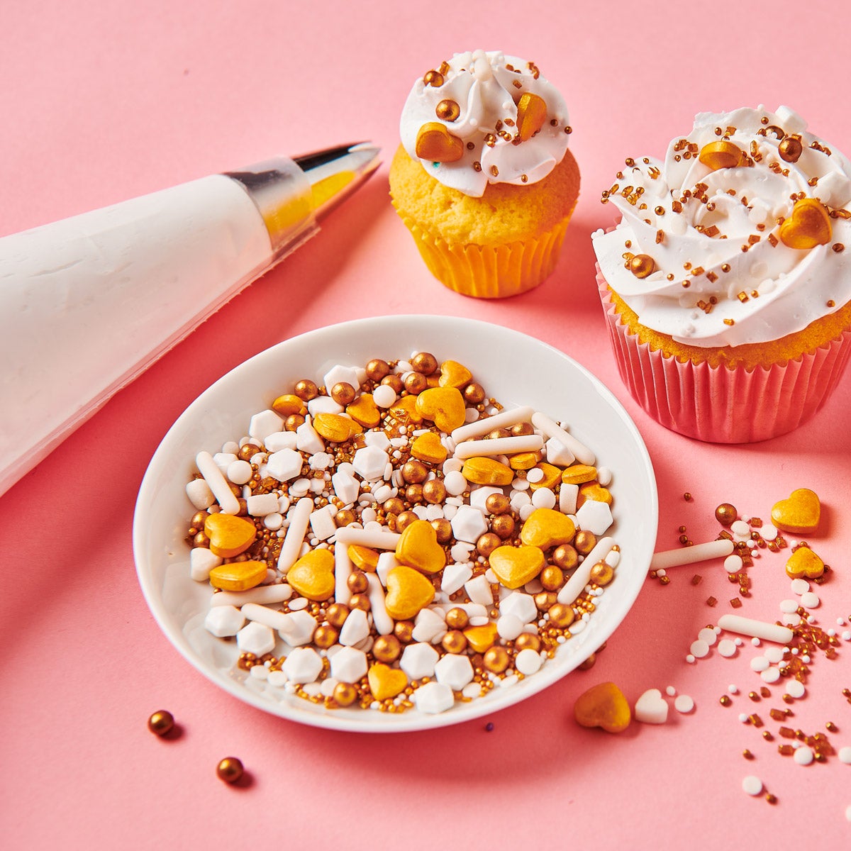 FunCakes 3D Sprinkle Medley - Wedding Bells 70g