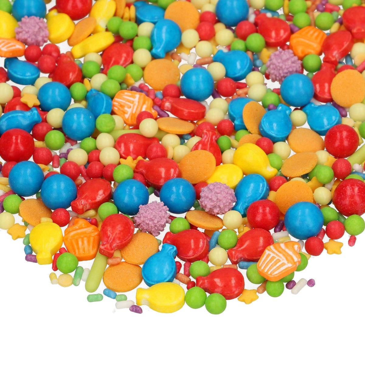 FunCakes 3D Sprinkle Medley - Birthday Bash 70g