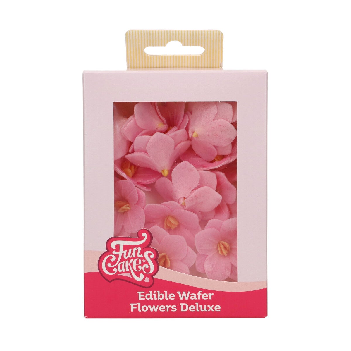FunCakes Eetbare Papieren Bloemen Deluxe Hortensia Roze Klein pk/18