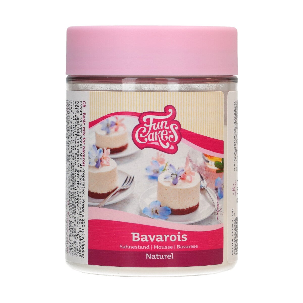 FunCakes Mix voor Bavarois Naturel 150g