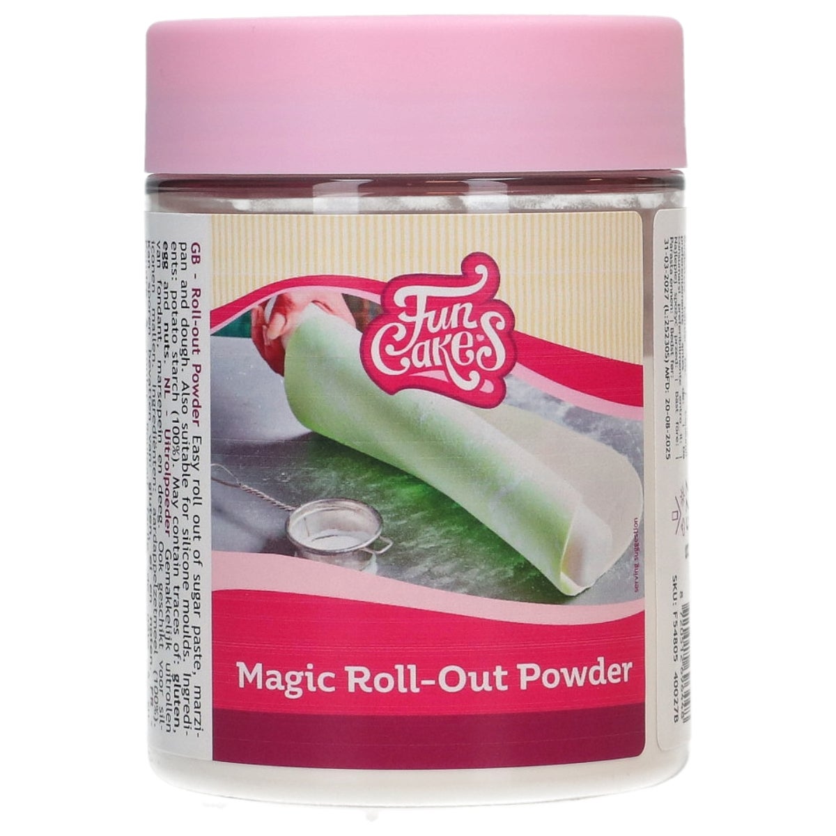 FunCakes Magic Roll-Out Powder (Uitrolpoeder) 225 g