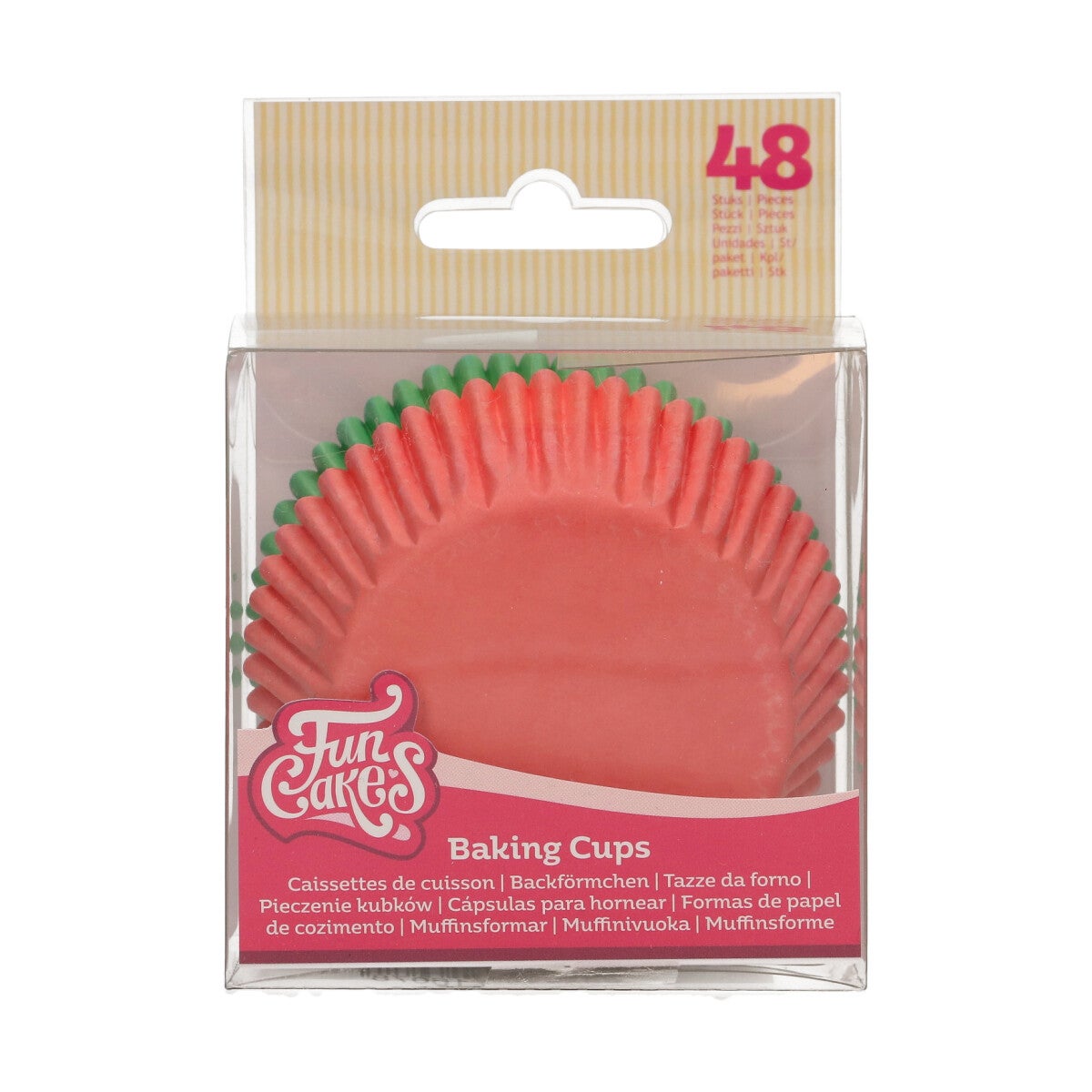 FunCakes Baking Cups Red / Groen pk/48