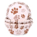House of Marie Baking Cups Poot Bruin pk/48