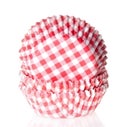House of Marie Baking cups Ruit Rood - pk/48