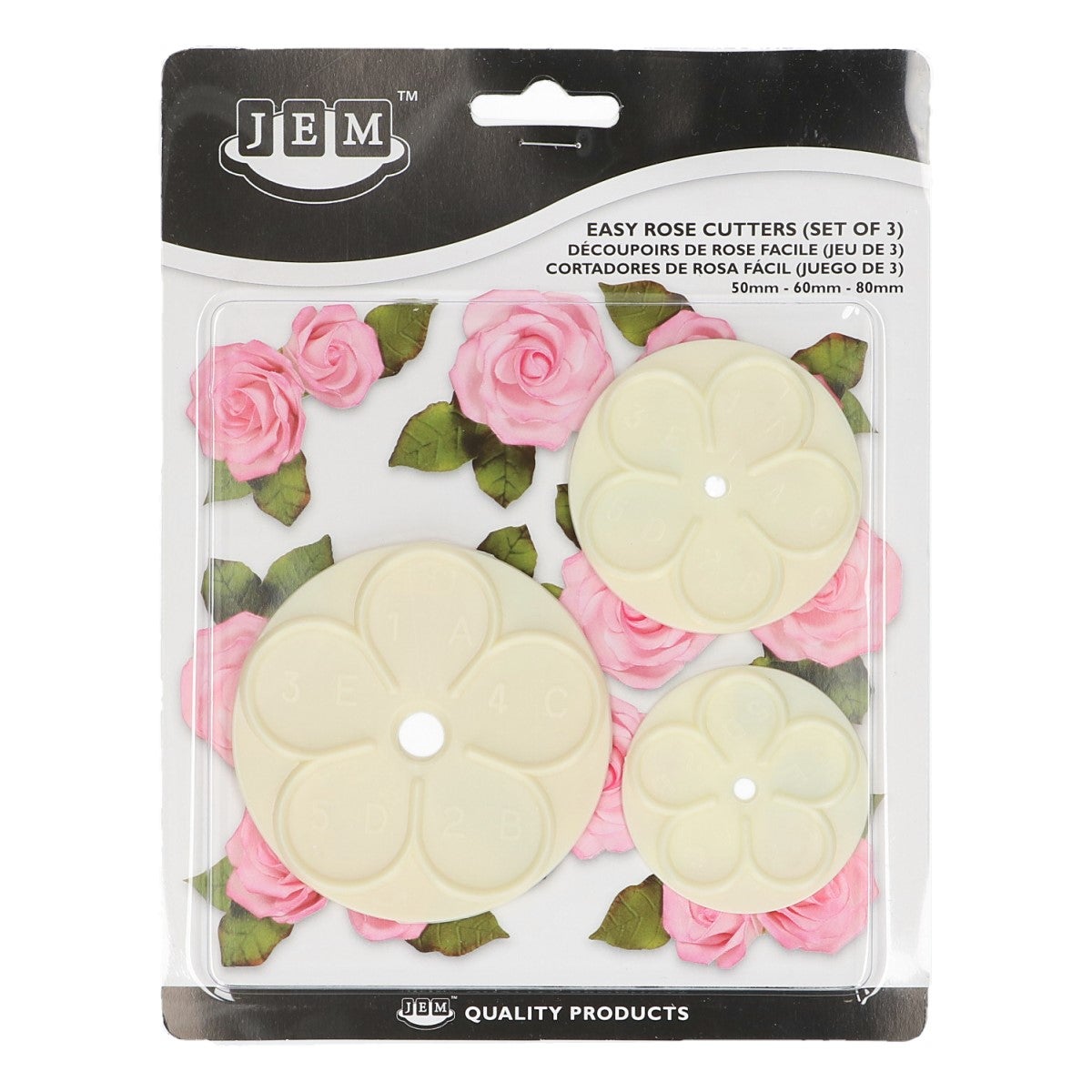 JEM Cutter Easy Rose Set/3