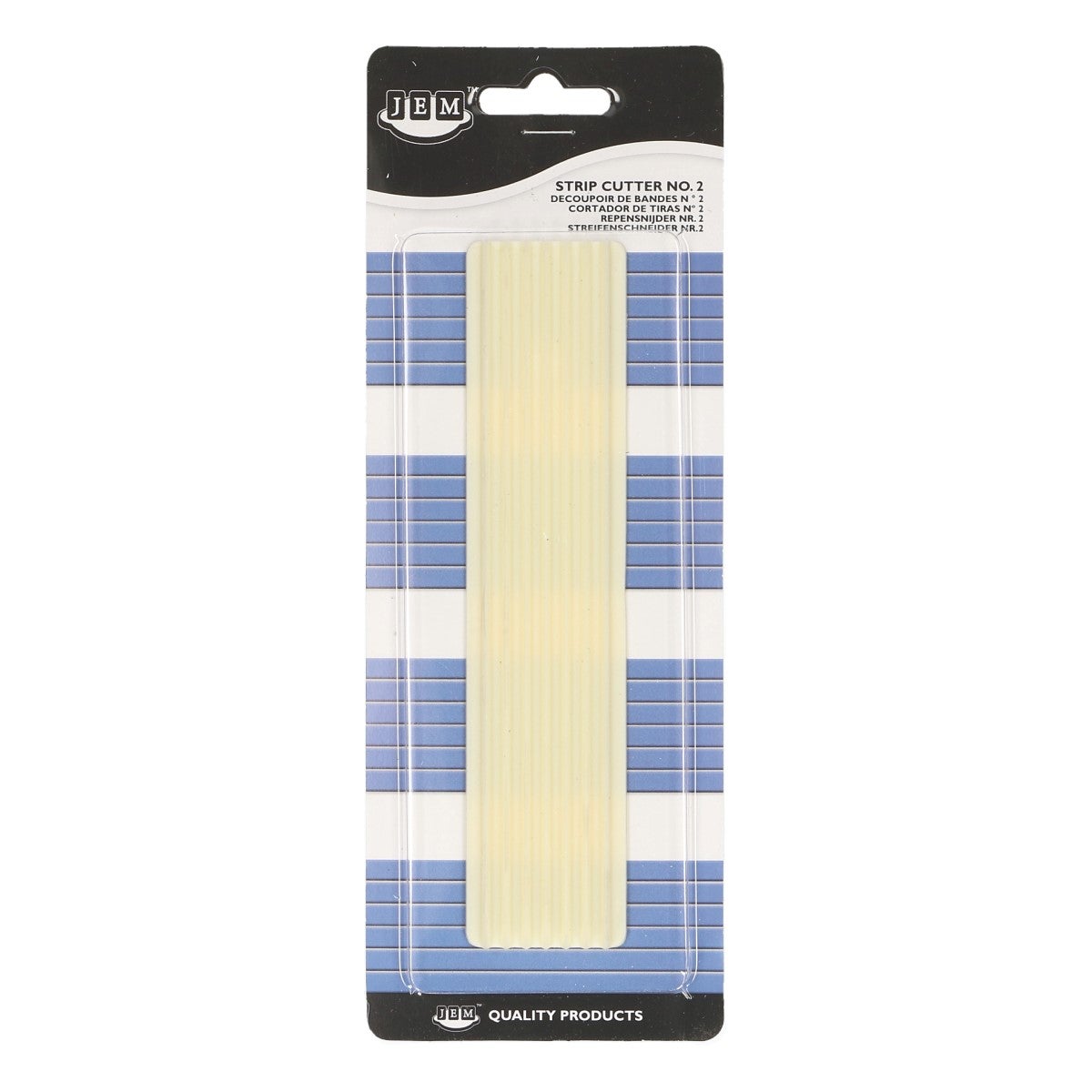 JEM Rechte Stroken Uitsteker Set - 5mm - Dun