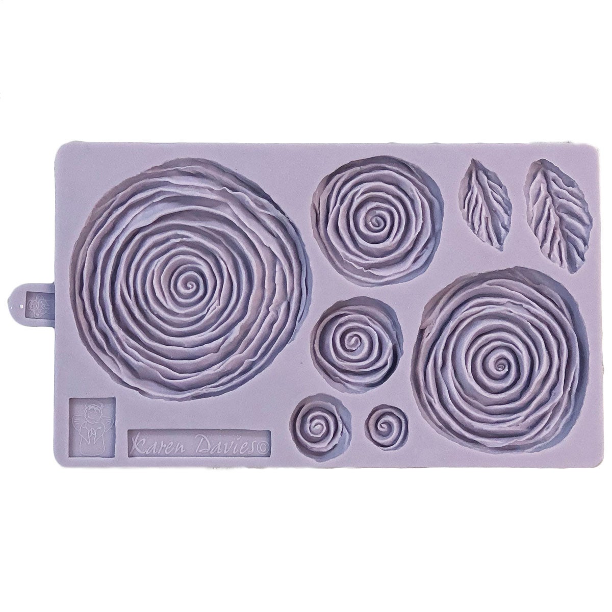 Karen Davies Siliconen Mould - Ruffled Roses