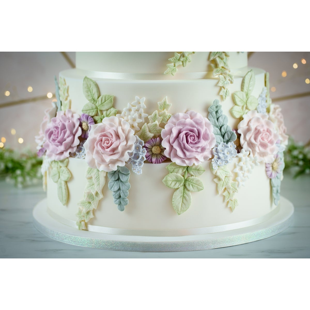 Karen Davies Siliconen Mould - Trailing Leaves