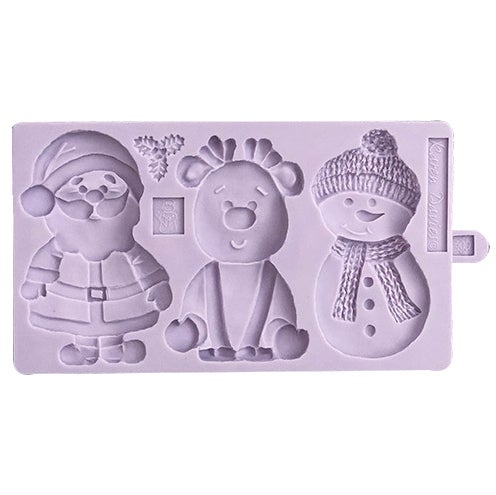 Karen Davies Siliconen Mould - Christmas Cookie