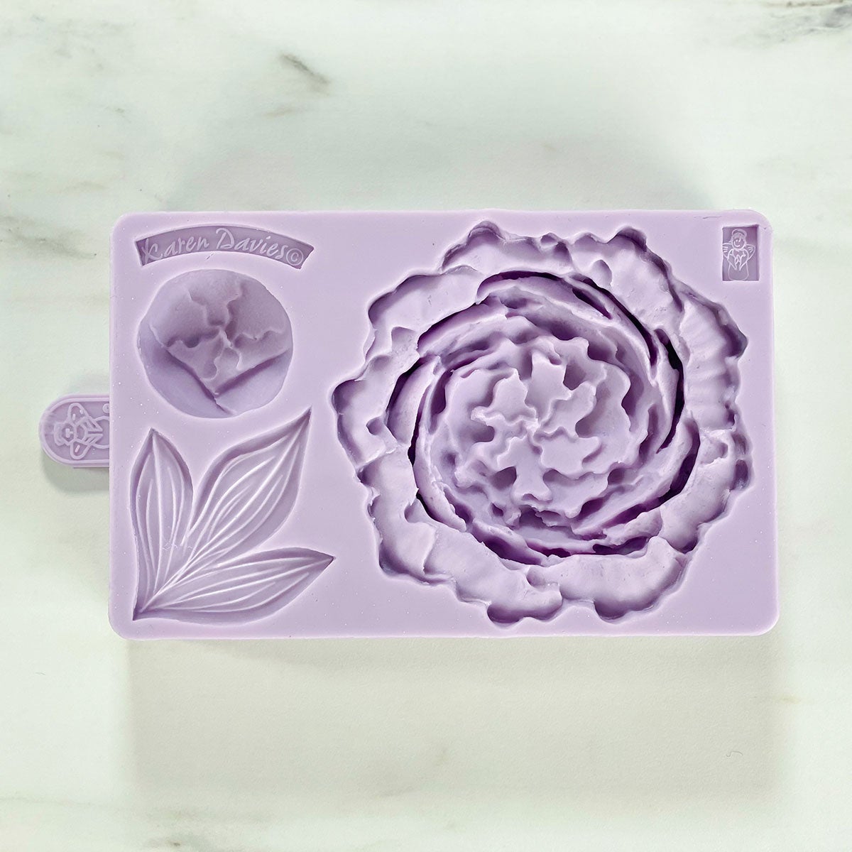 Karen Davies Silicone Mould - Peony