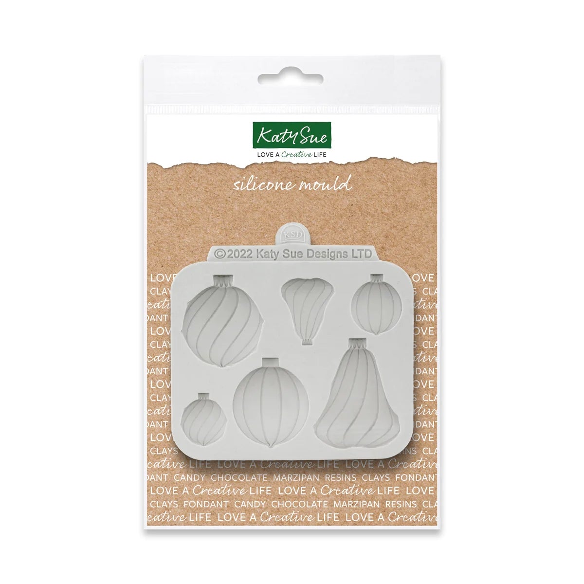 Katy Sue Mal Kersballen Swirl Selectie