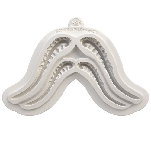 Katy Sue Silicone Mould - S Scrolls