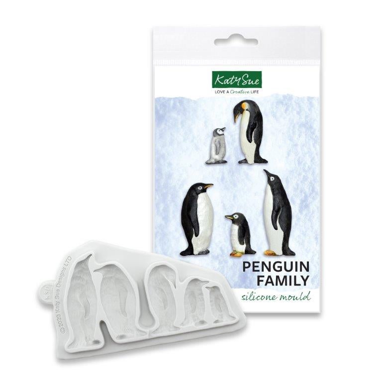 Katy Sue Mal - Pinguïn Familie