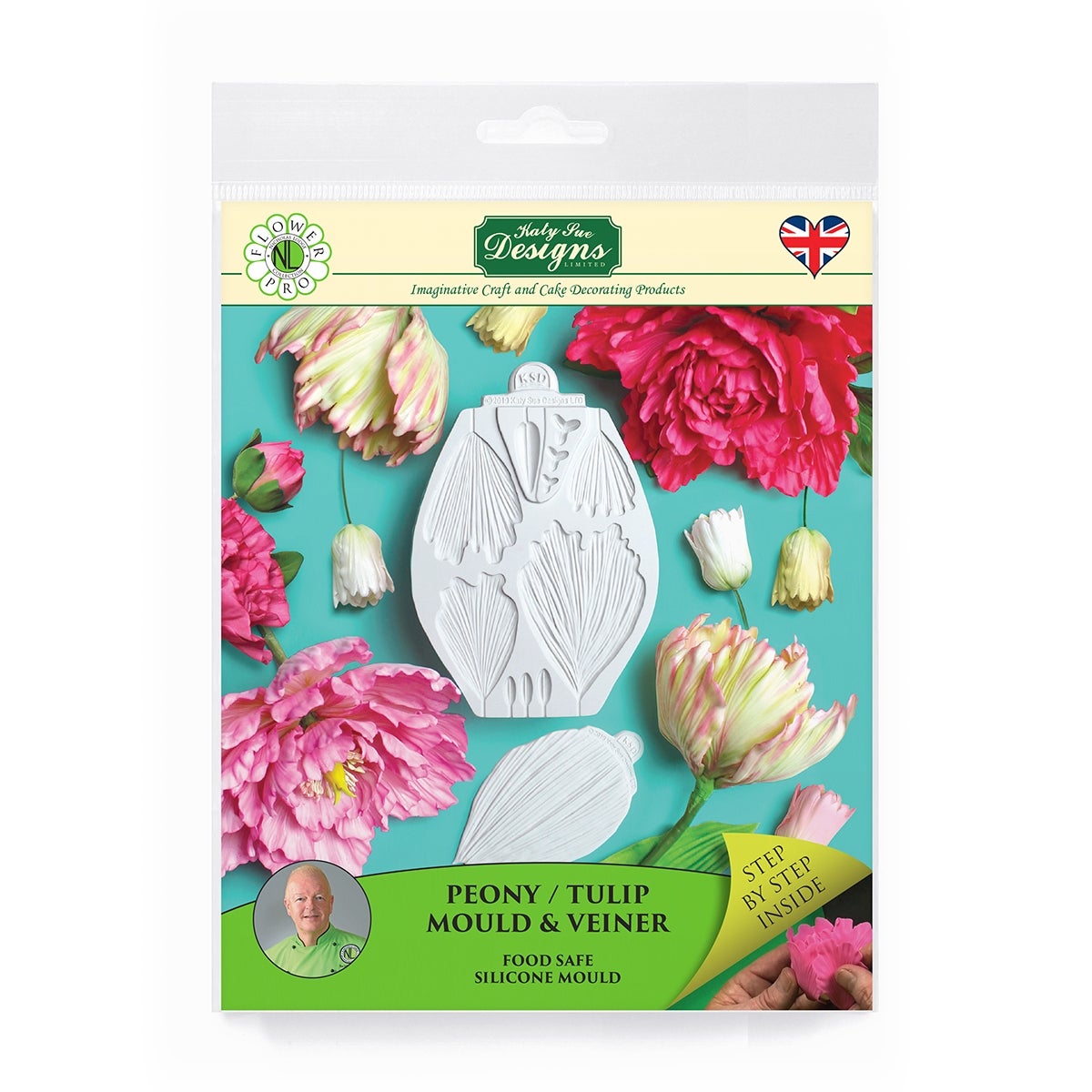 Katy Sue Mal & Veiner Pioenrozen / Tulpen